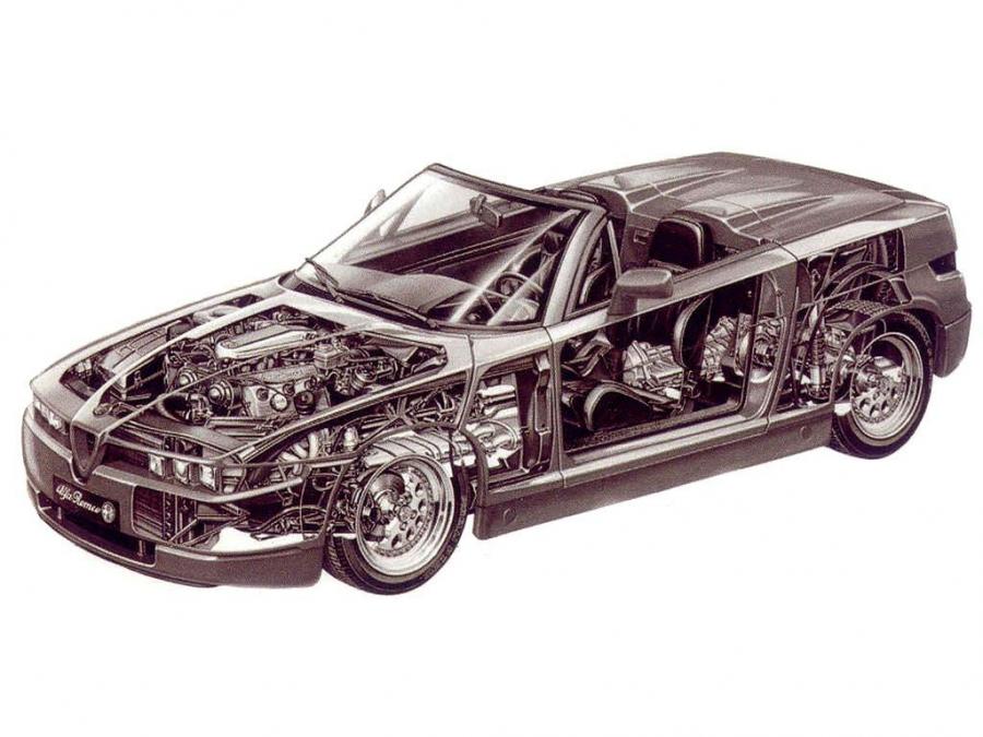 Схема Alfa Romeo R.Z. (162D) 1992 года  (фото 23 из 23)